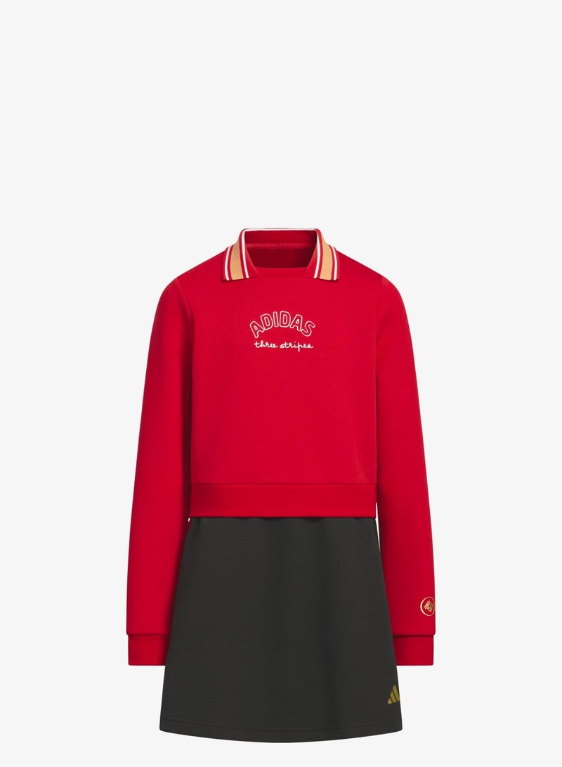 اديداس فستان SPORTSWEAR Junior Girls Knitted - Image 1